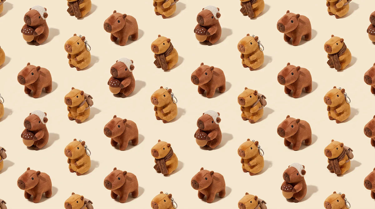 Mini Capybara Plush